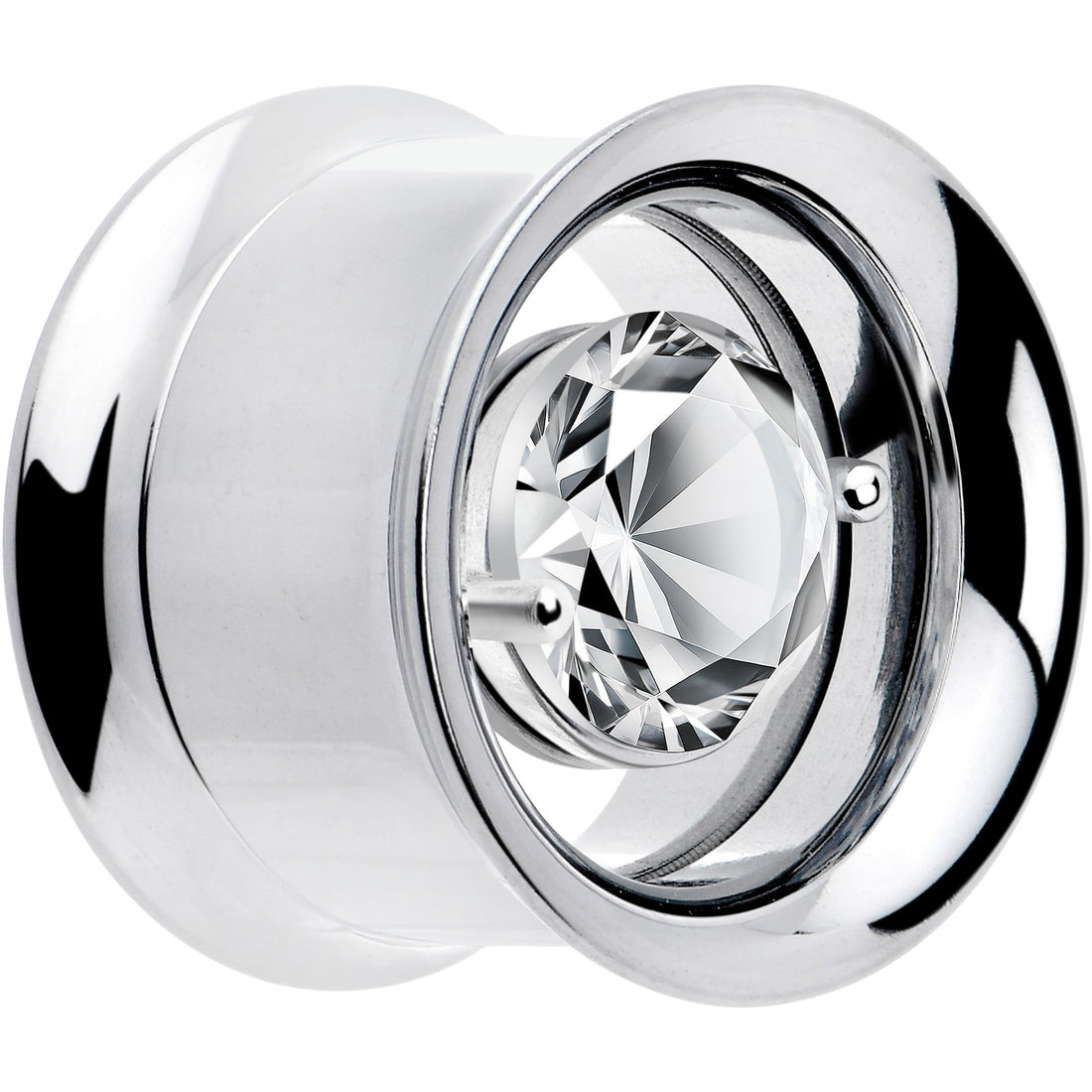 Gem Floating Screw Fit Tunnel Plug Set Available Sizes 8mm to 16mm