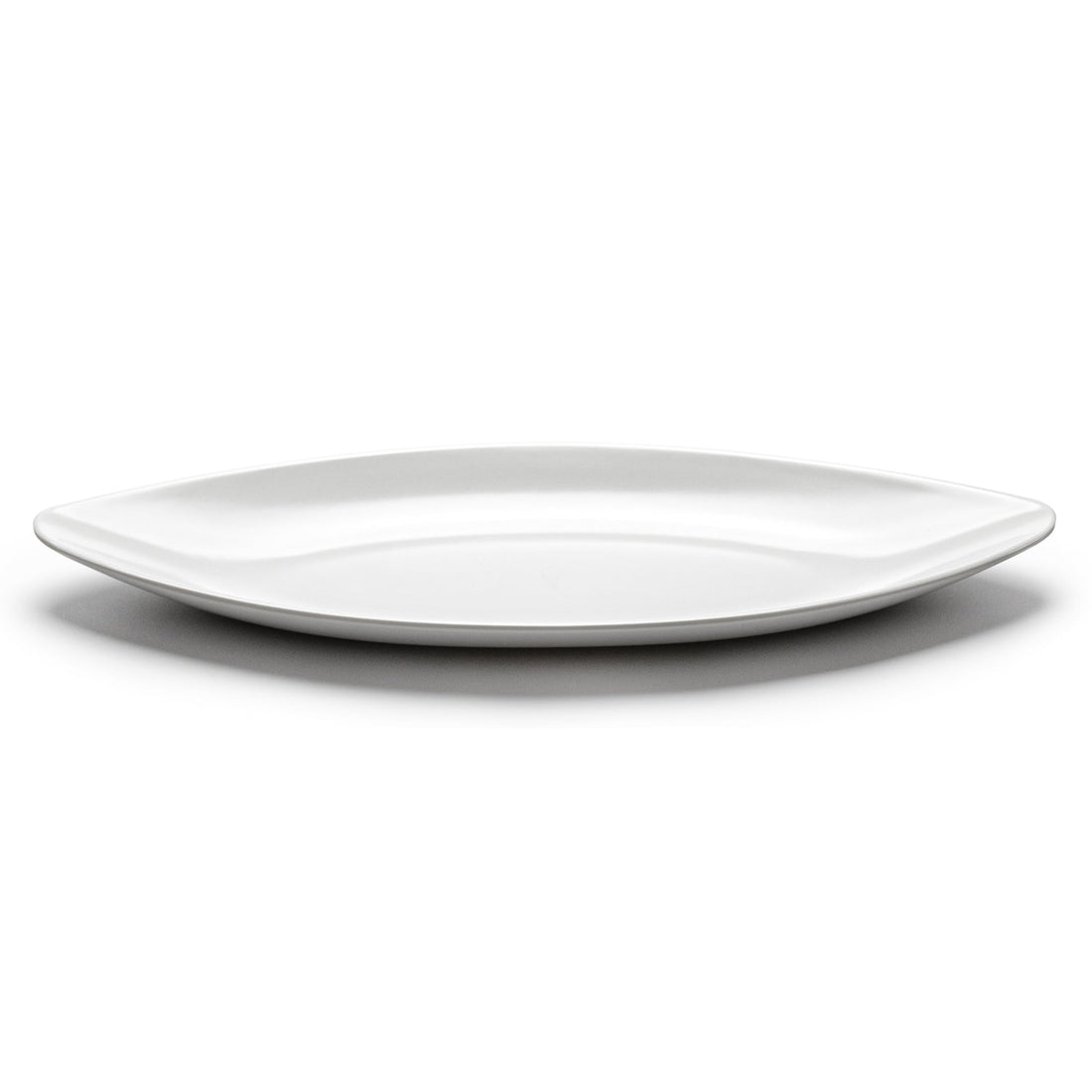 White Melamine Oval Platter Set - 16.5-Inch Serving Dishes (20pk) - Image 2