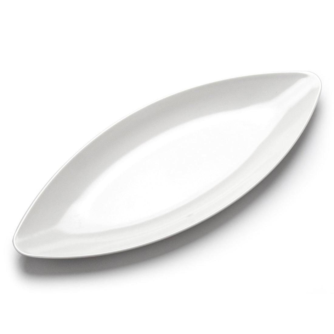 White Melamine Oval Platter Set - 16.5-Inch Serving Dishes (20pk) - Image 3