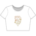 Delicate, Not Docile - Crop Top