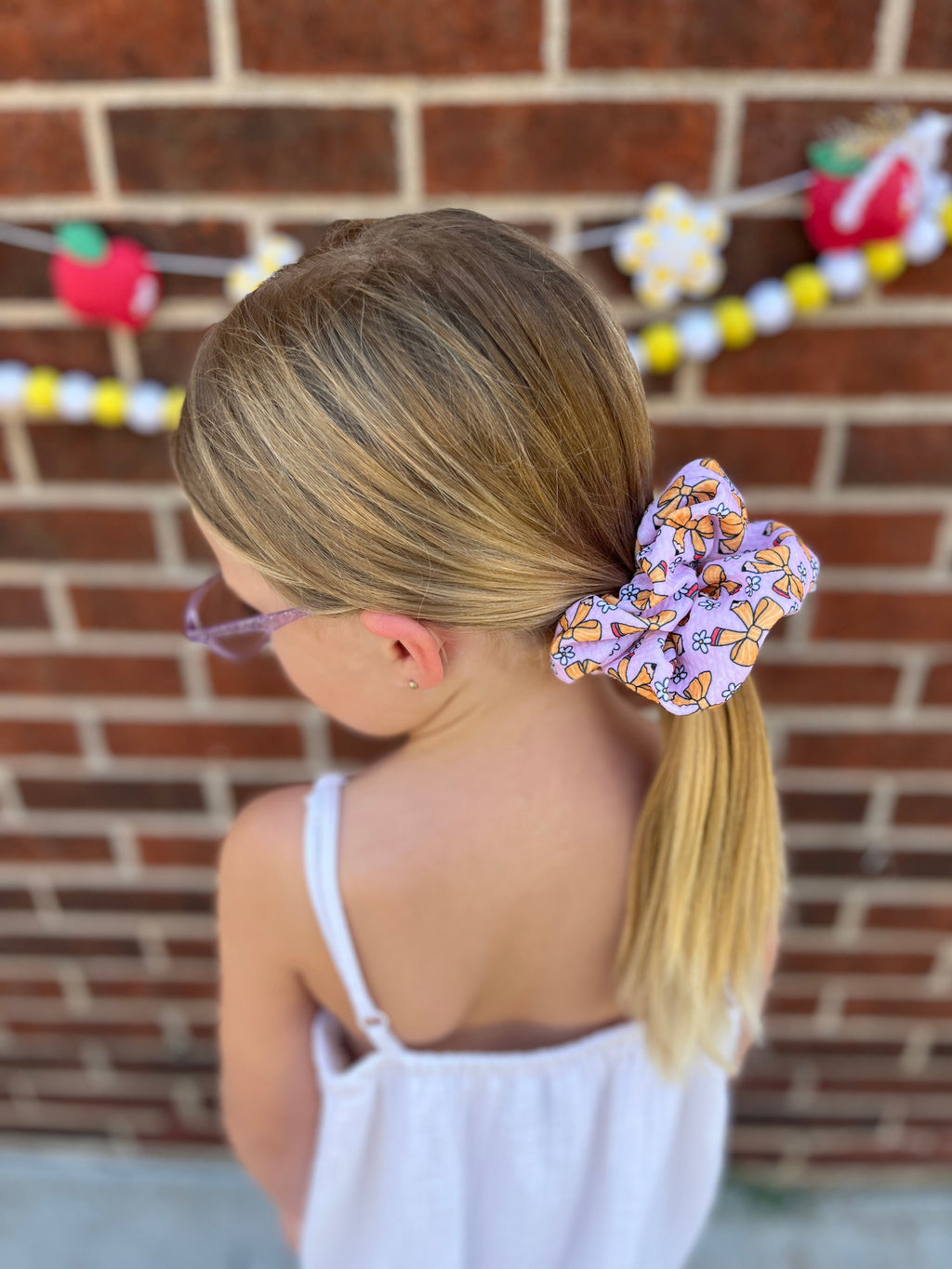 Pencil Bow Oversized Scrunchy