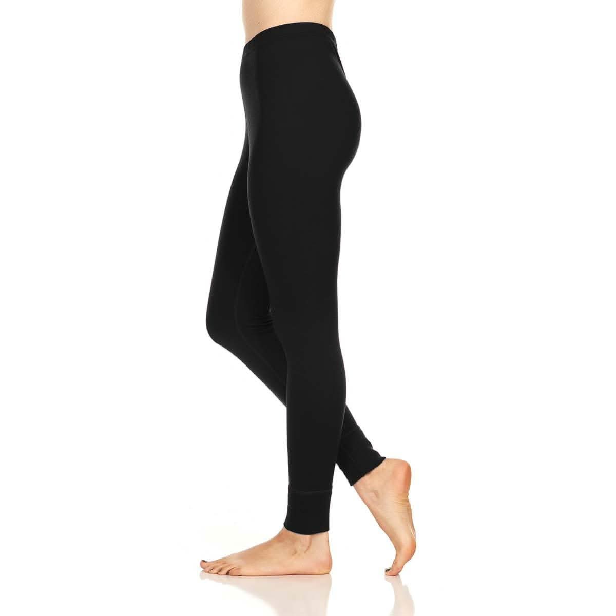 Women's Lightweight 100% Merino Wool Base Layer Tapered Pants