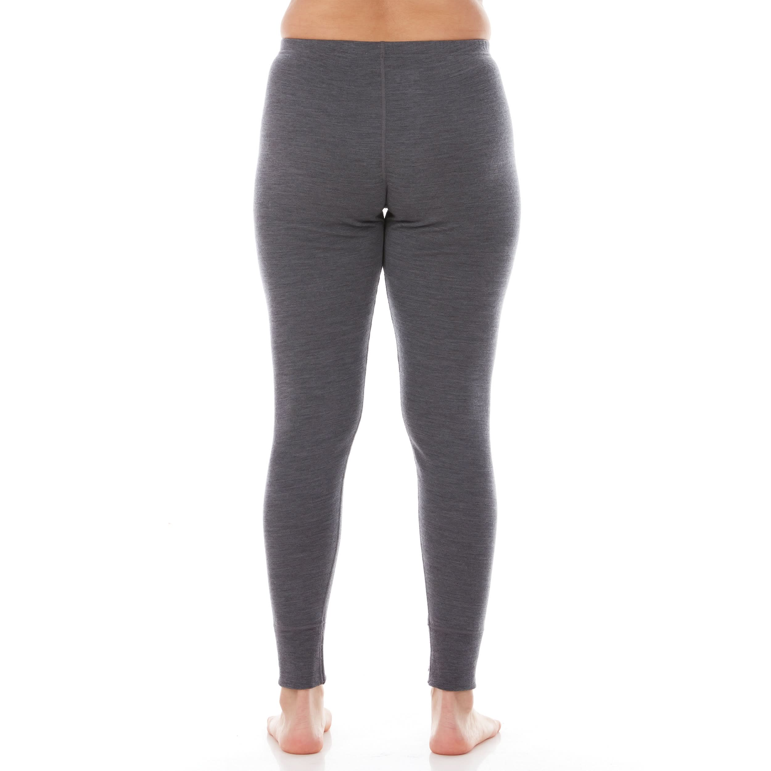 Women's Lightweight 100% Merino Wool Base Layer Tapered Pants