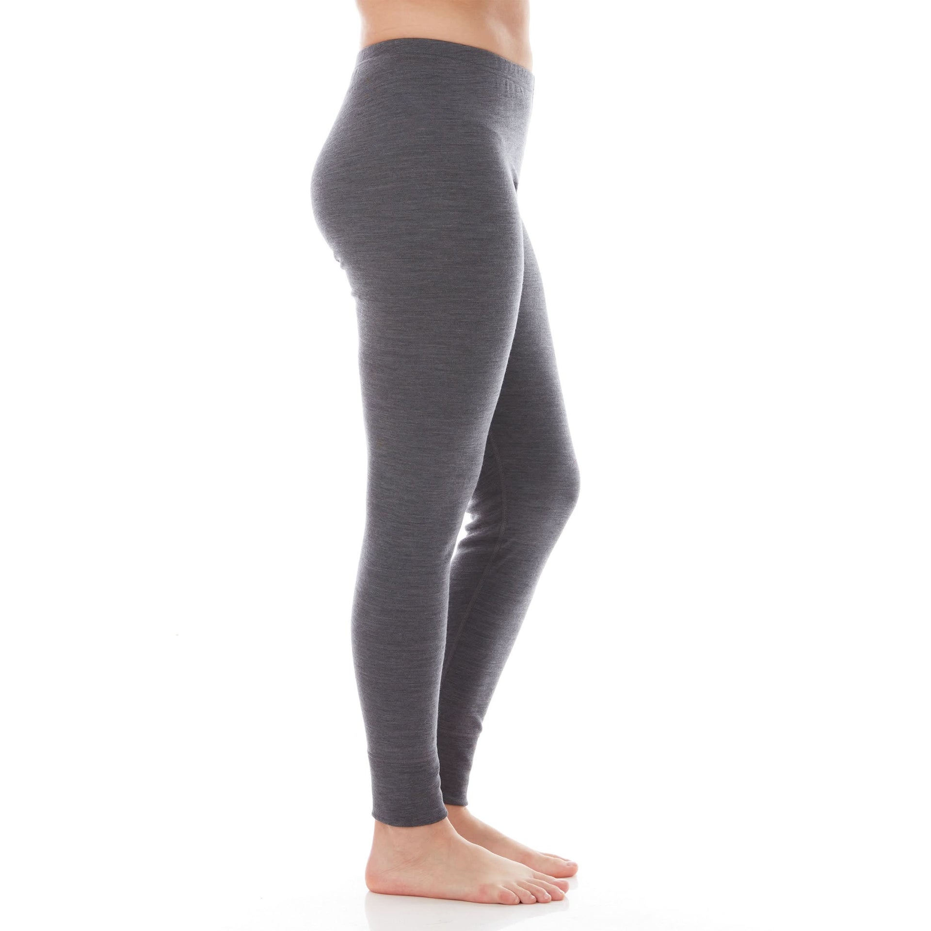 Women's Lightweight 100% Merino Wool Base Layer Tapered Pants