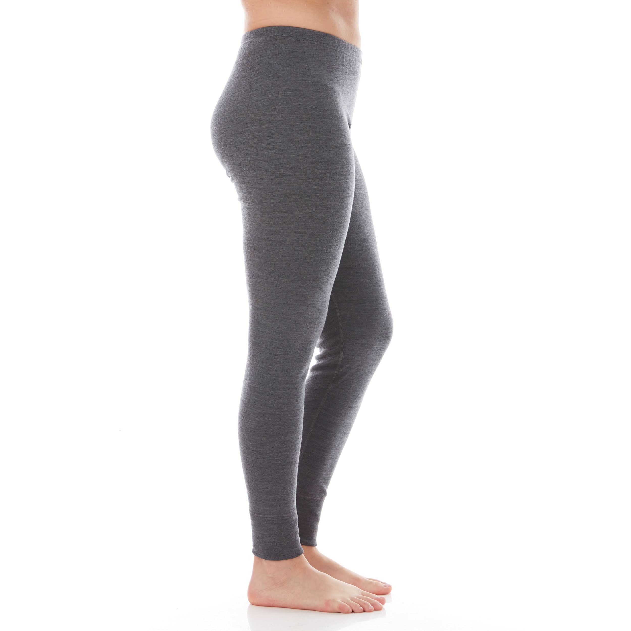 Women's Lightweight 100% Merino Wool Base Layer Tapered Pants