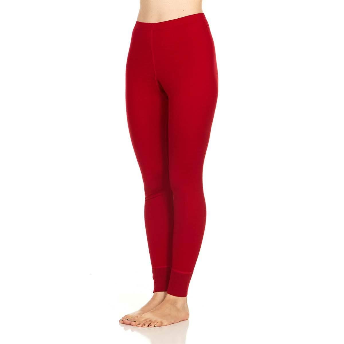 Women's Lightweight 100% Merino Wool Base Layer Tapered Pants