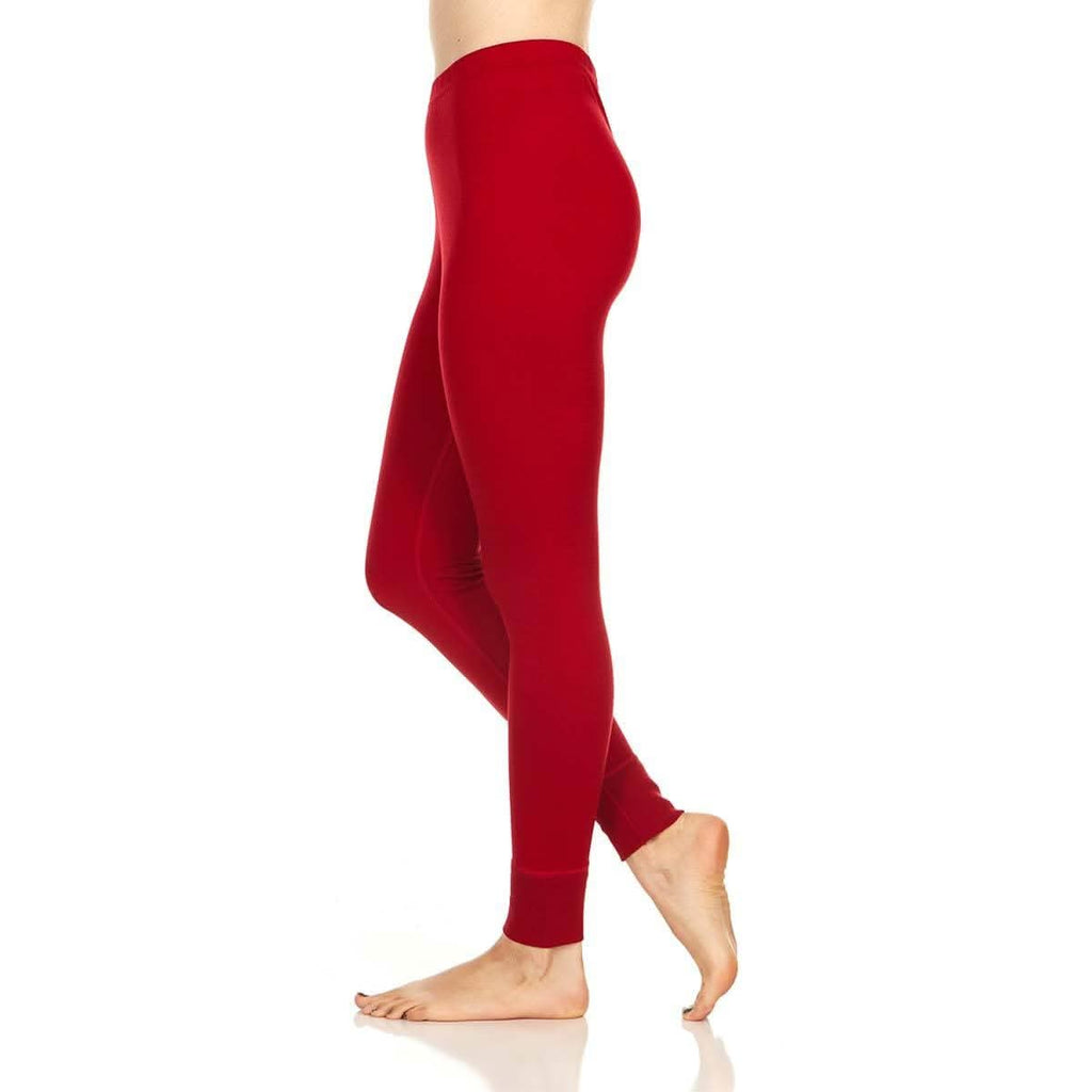 Women's Lightweight 100% Merino Wool Base Layer Tapered Pants