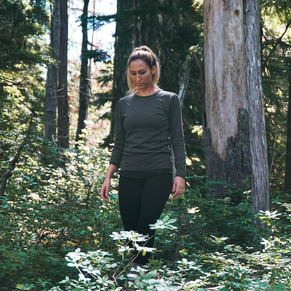 Women's Lightweight Merino Wool Crew Top