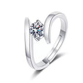Mozanite Wheel Of Fortune Ring For Women