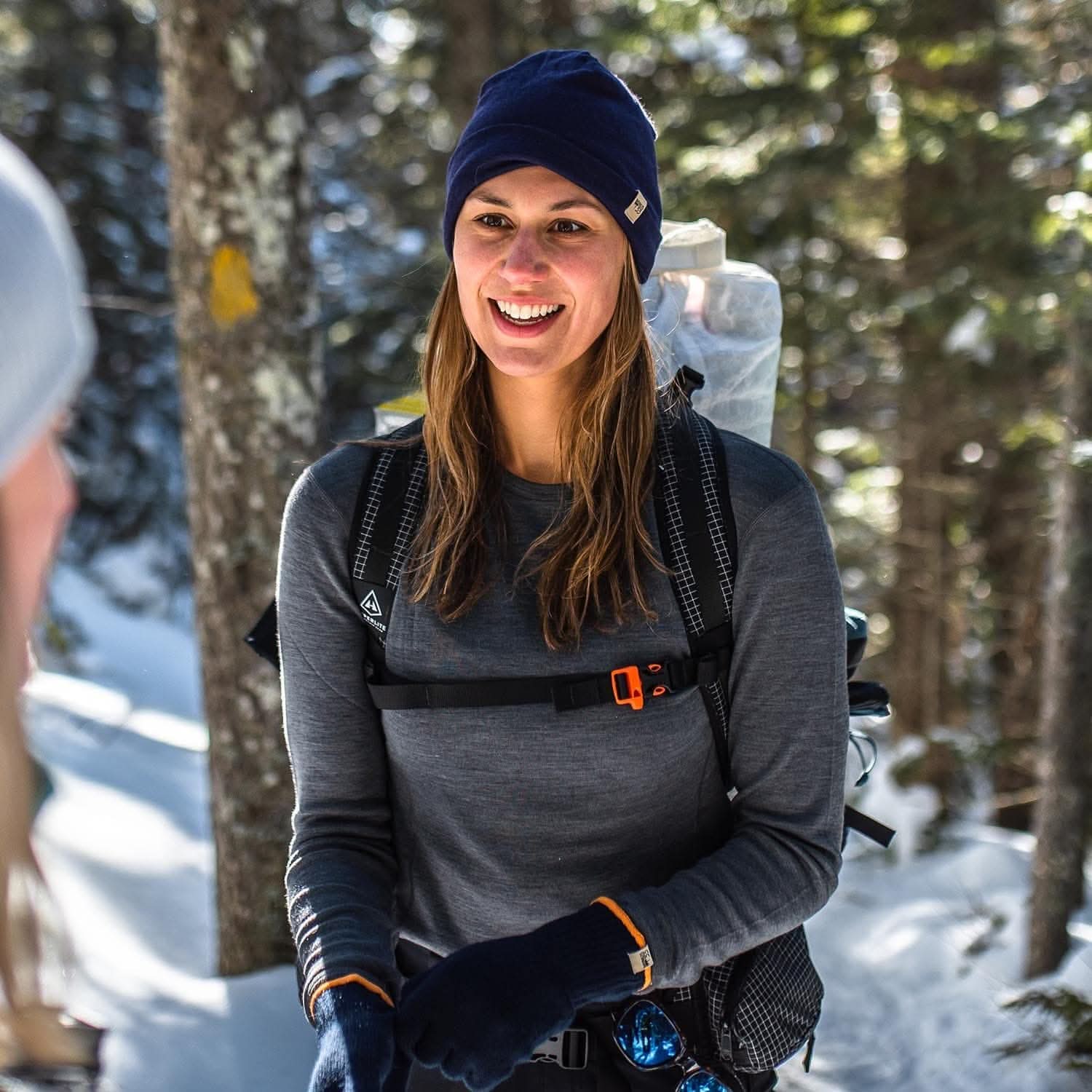 Women's 100% Merino Wool Crew Neck Long Sleeve Base Layer Top