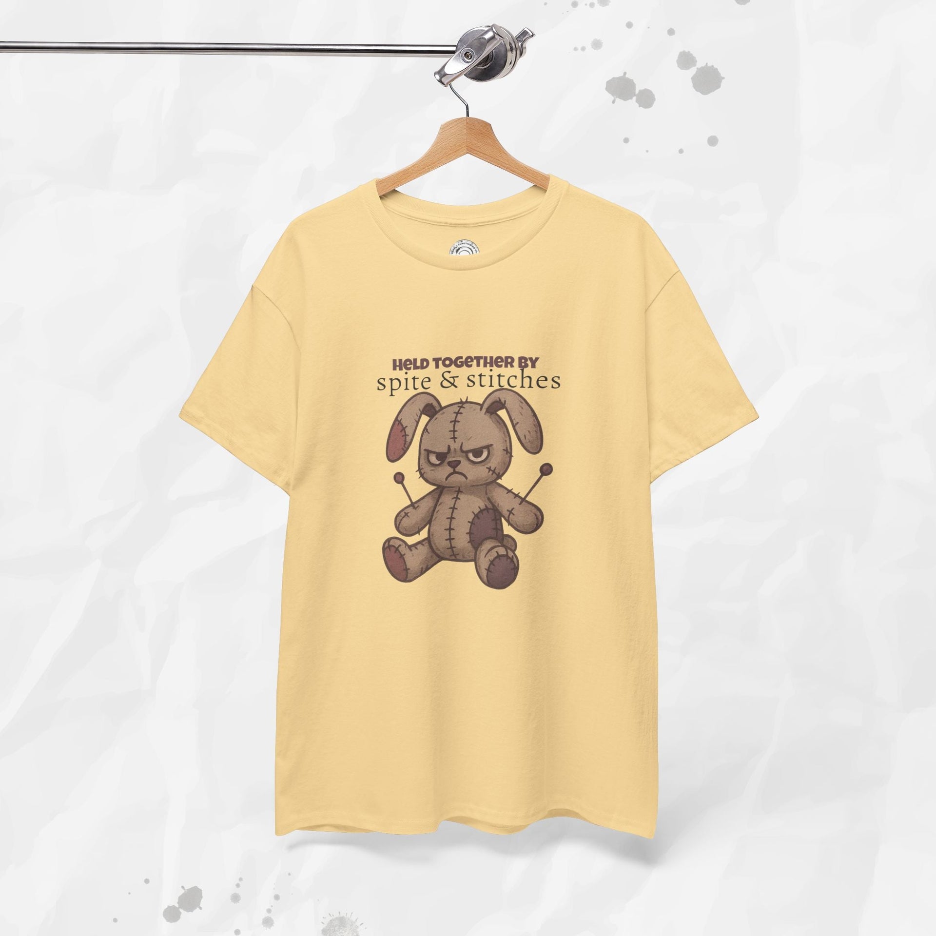 Held Together by Spite & Stitches - T-Shirt