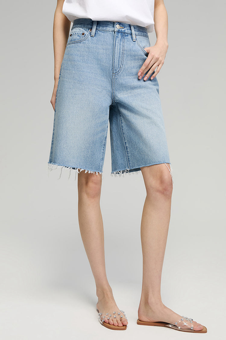I Want You Back Mid-Rise Bermuda Shorts