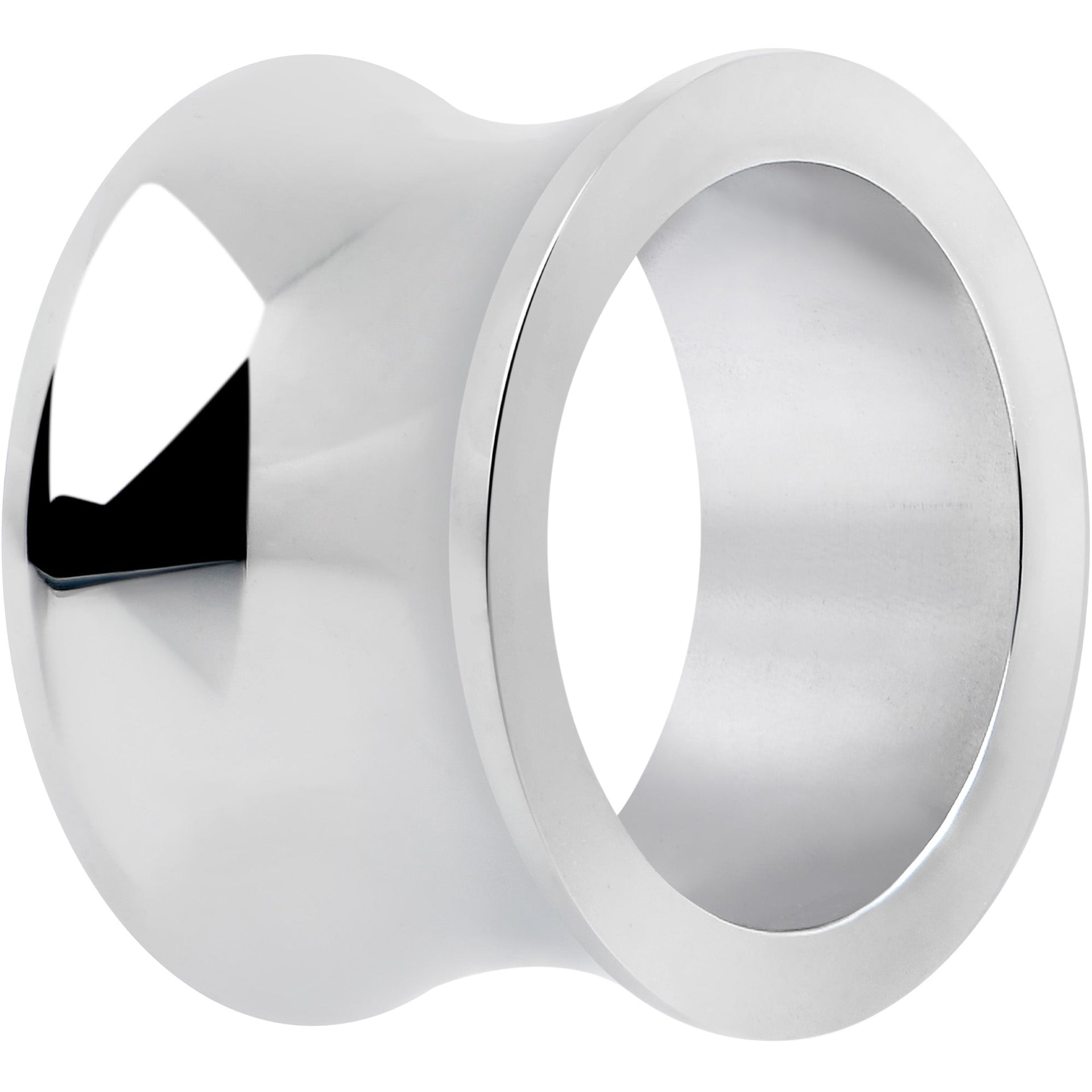 Surgical Steel Double Flare Tunnel Plug Set for Stretched Lobes - Image 3