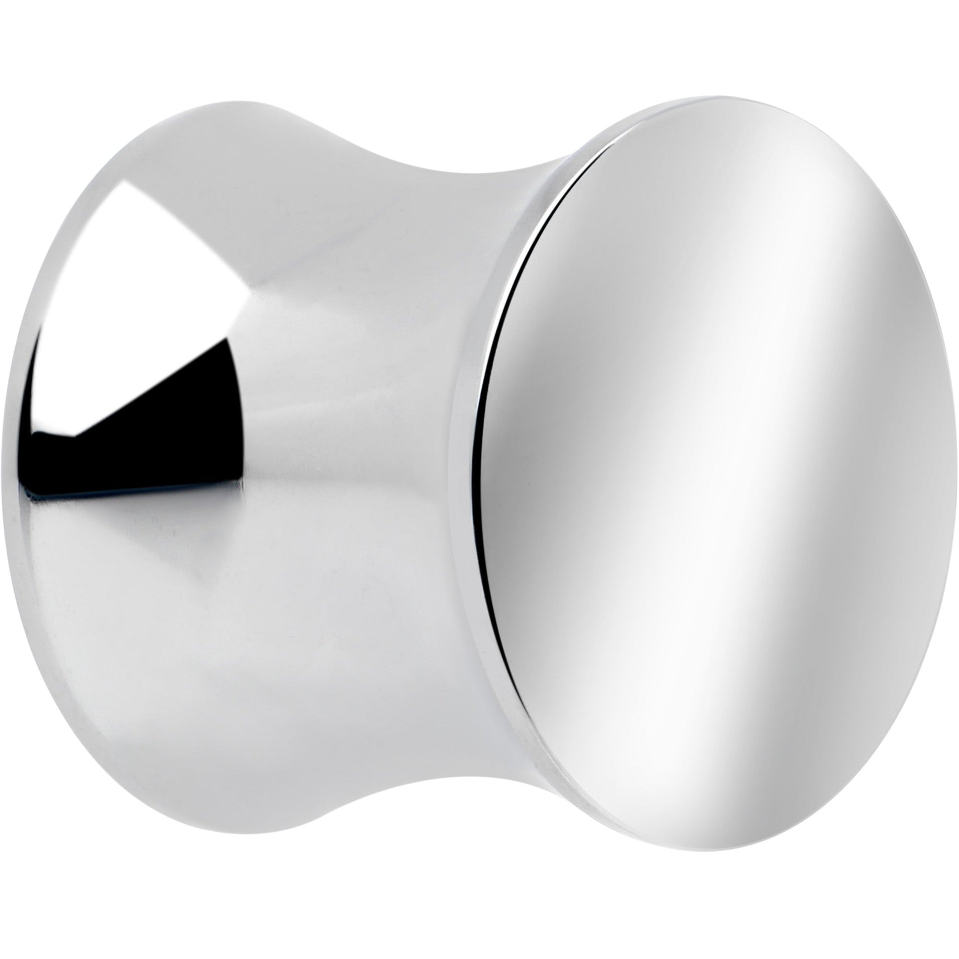 Hand Polished Silver-Tone Stainless Steel Saddle Plug Set - Image 3