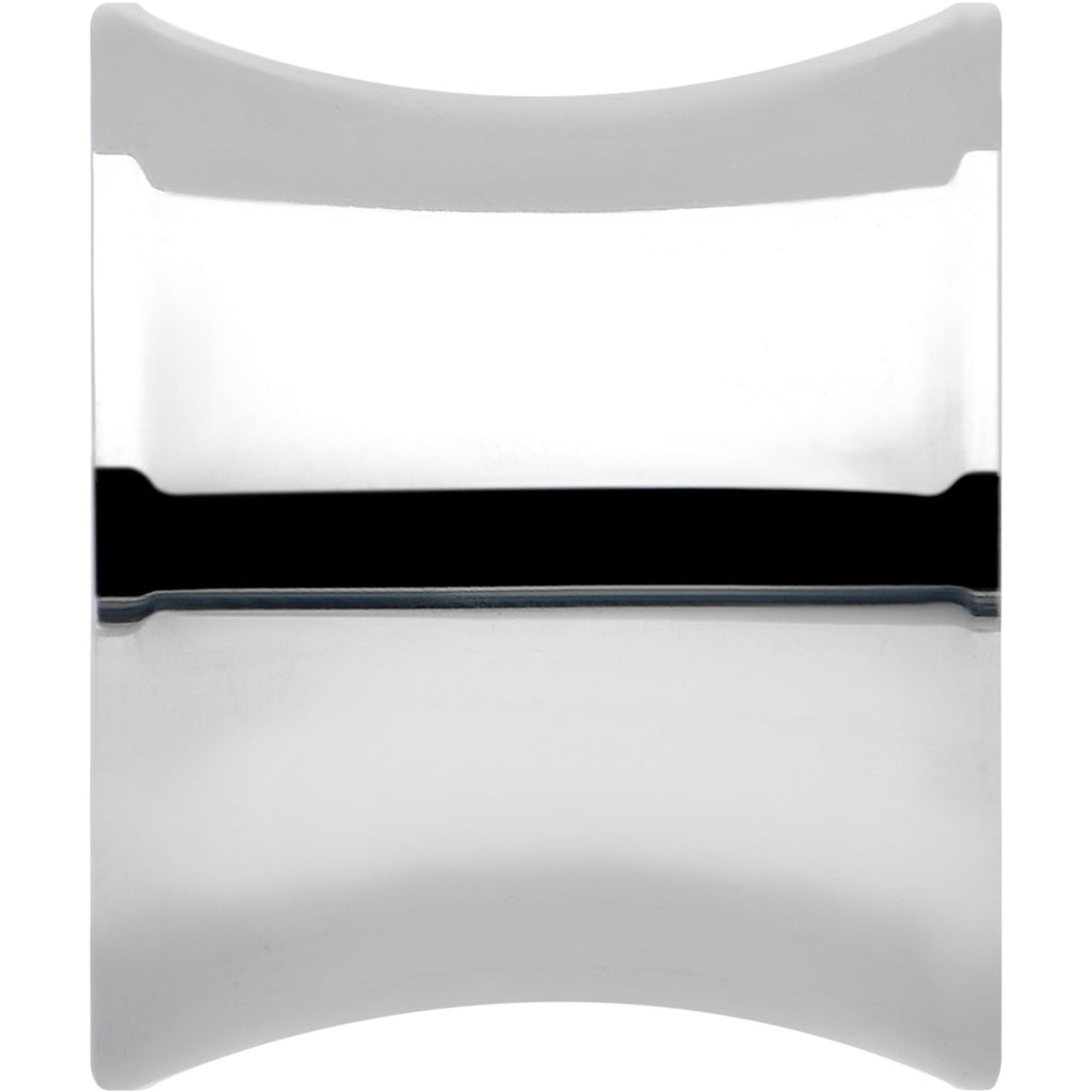 Hand Polished Silver-Tone Stainless Steel Saddle Plug Set - Image 5