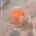 Copper Wine Cup Hot Pot Antique Purple Copper