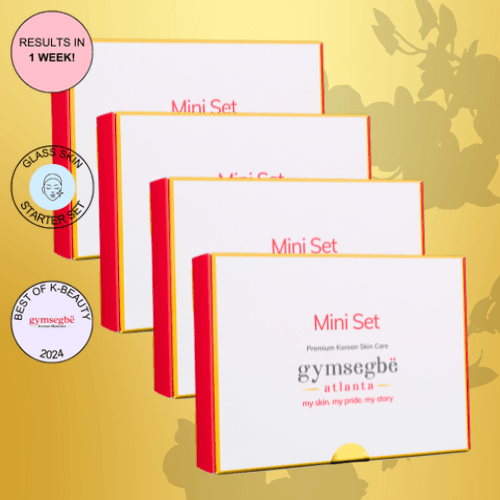 Mini Glass Skin Set Travel-Size Korean Skincare Essentials