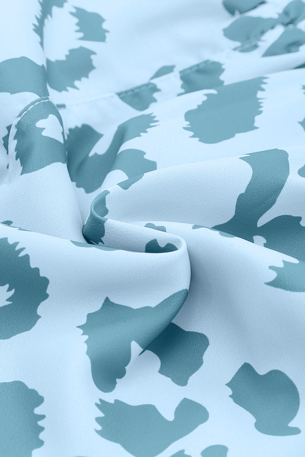 Leopard High Waist Athletic Shorts