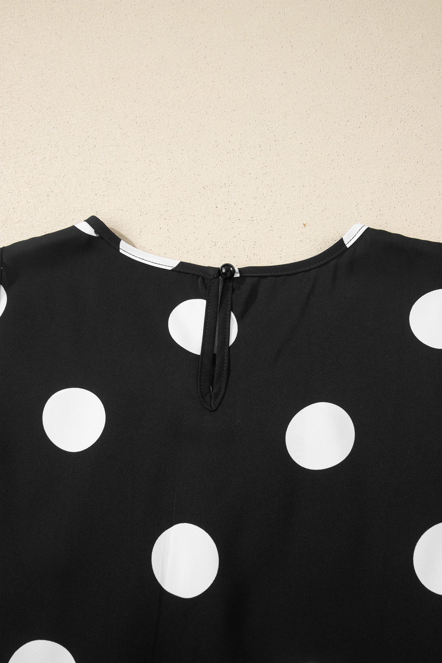 Polka Dot Pleated Tank & Wide Leg Pant Set