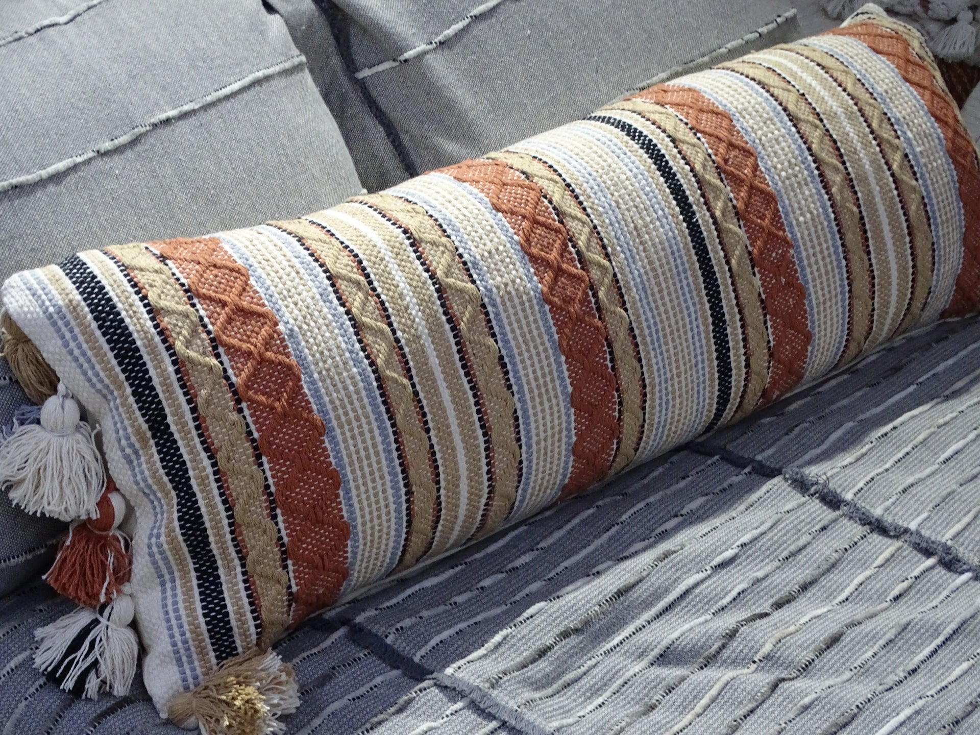 Large Decorative Accent Throw PIllow 14" x 40"