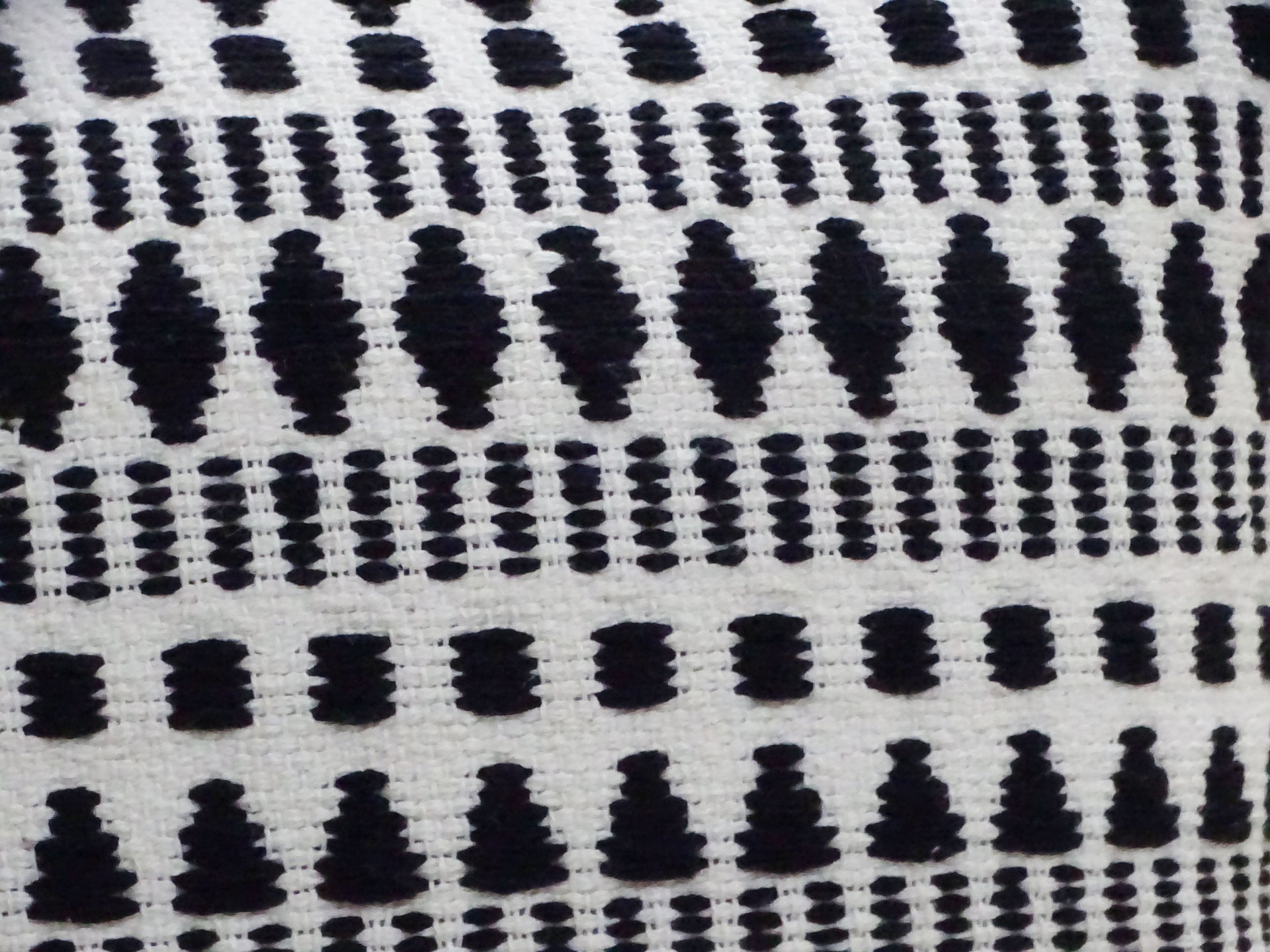 Black 22" X 22" Throw Pillow for couch with Tassels-Winter