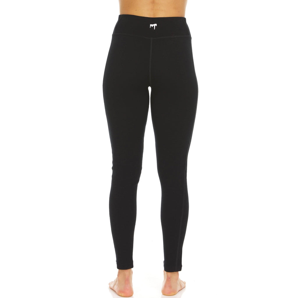 Women's Heavyweight Merino Wool Thermal Leggings Base Layer
