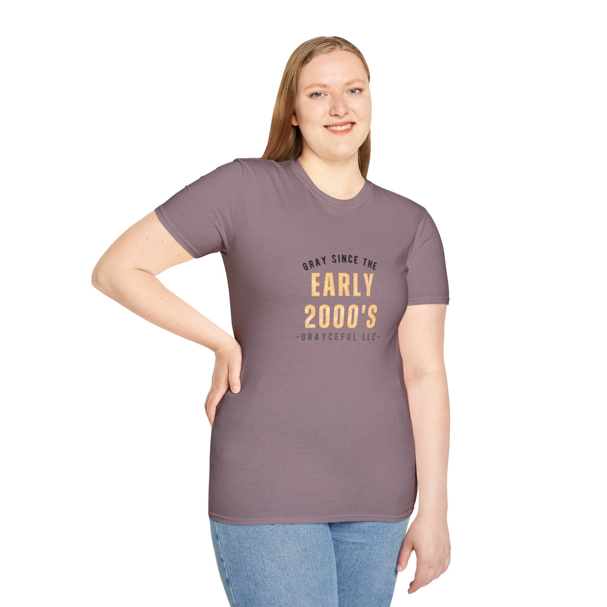 Unisex Softstyle Cotton Crewneck T-Shirt: Minimalist Casual Tee