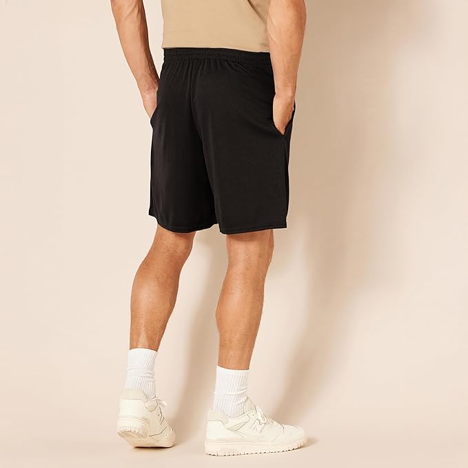 Amazon Essentials Men's Performance Tech Loose-Fit Shorts (Available in Big & Tall), Pack of 2