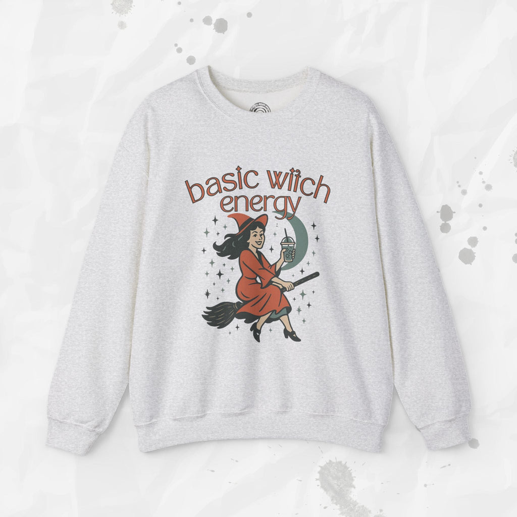 Basic Witch Energy - Crewneck Sweatshirt