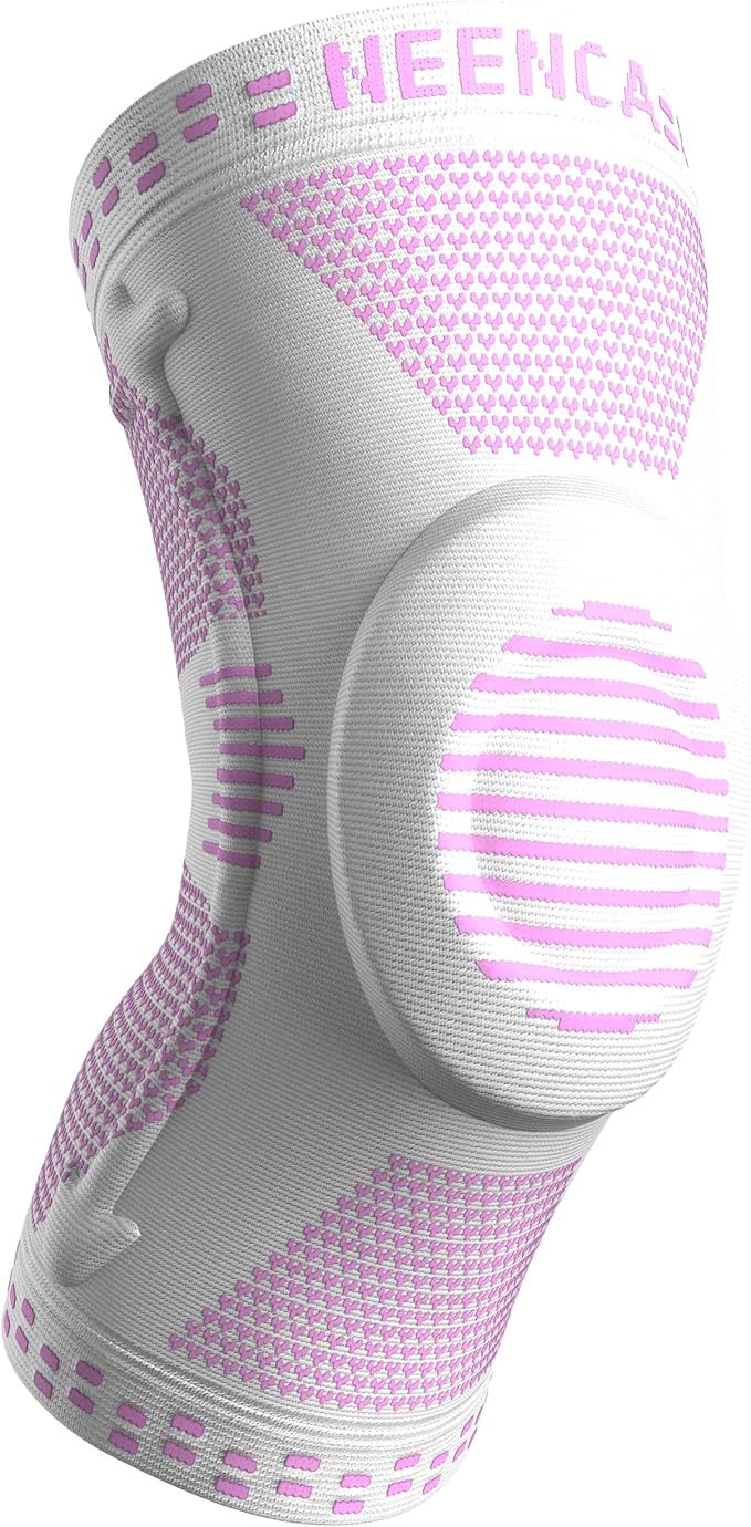 NEENCA Knee Brace for Women & Men, Medical Knee Support with Patella Pad & Side Stabilizers, Knee Compression Sleeve for Knee Pain, Meniscus Tear, ACL, Joint Pain, Runner, Workout