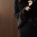Fashion Women's Knit Two Piece Set Loose Cozy Chic Skirt
