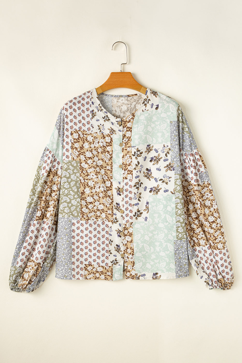 Winnie Long Puff Sleeve Shirt with Dramatic Silhouette