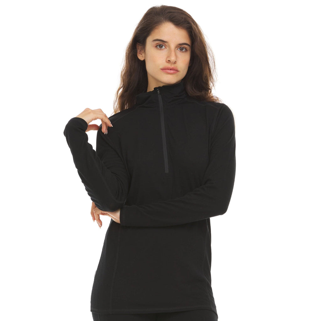 Women's Microweight Woolverino 1/4-Zip