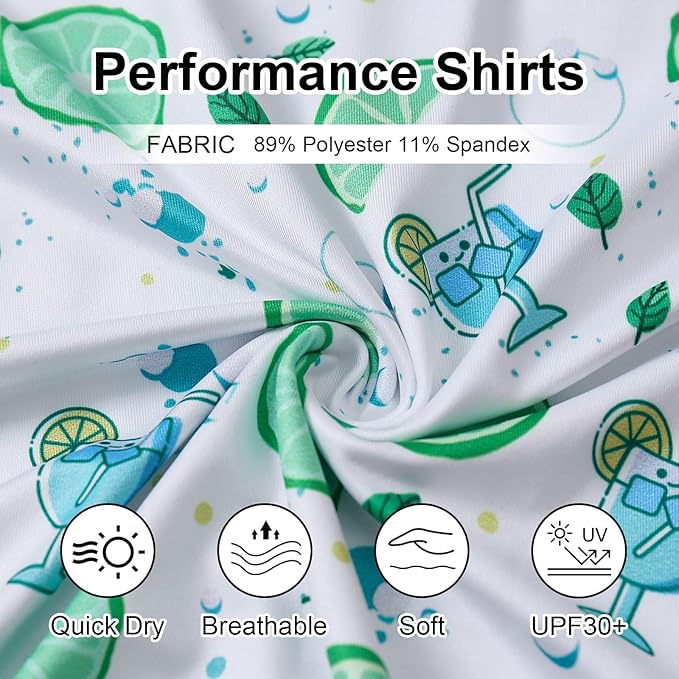 Men's Performance Striped Golf Polo - Moisture Wicking Sport Shirt