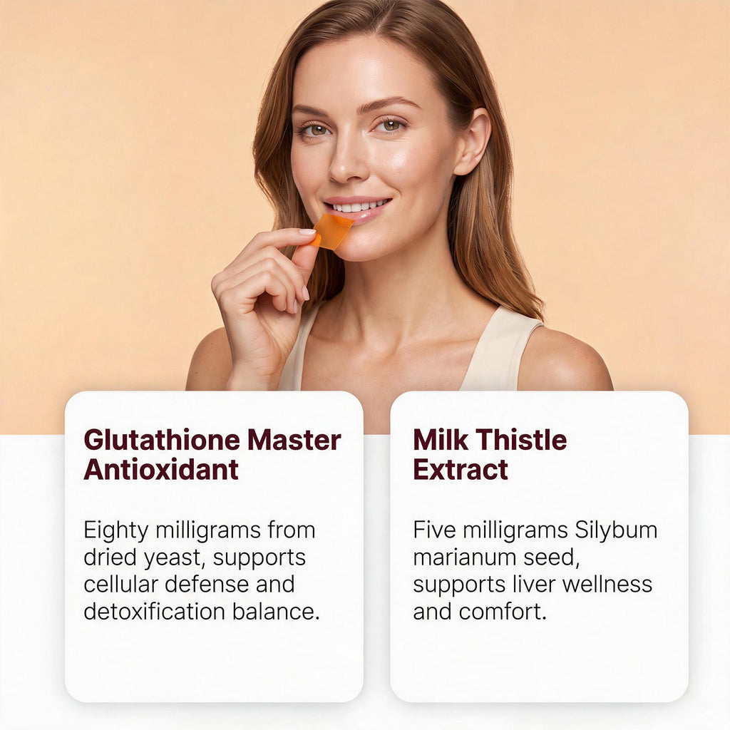 Glutathione Oral Tablets A Gentle Everyday Formula With Plant-Based Herbs