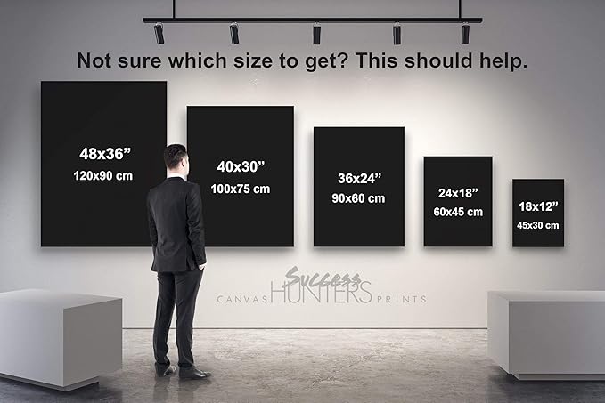 Luxury Watch Canvas Print Office Wall Decor Modern Art Pop Culture Decoration Inspiration Clock Timer Prints Framed Arts Walls Furniture (18" x 12")