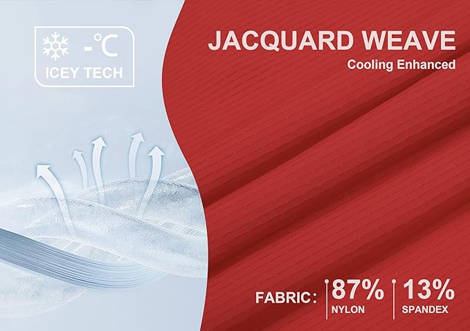 Performance Jacquard Golf Polo - Moisture-Wicking Hidden Placket