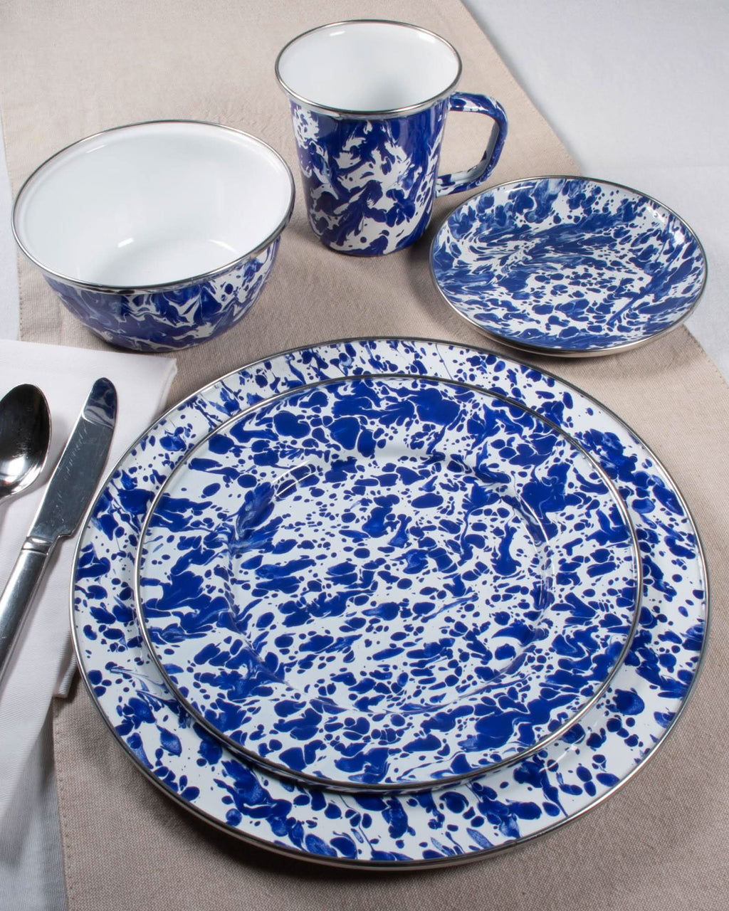 Enamelware Medium Tray – Durable Kitchen Serving Tray