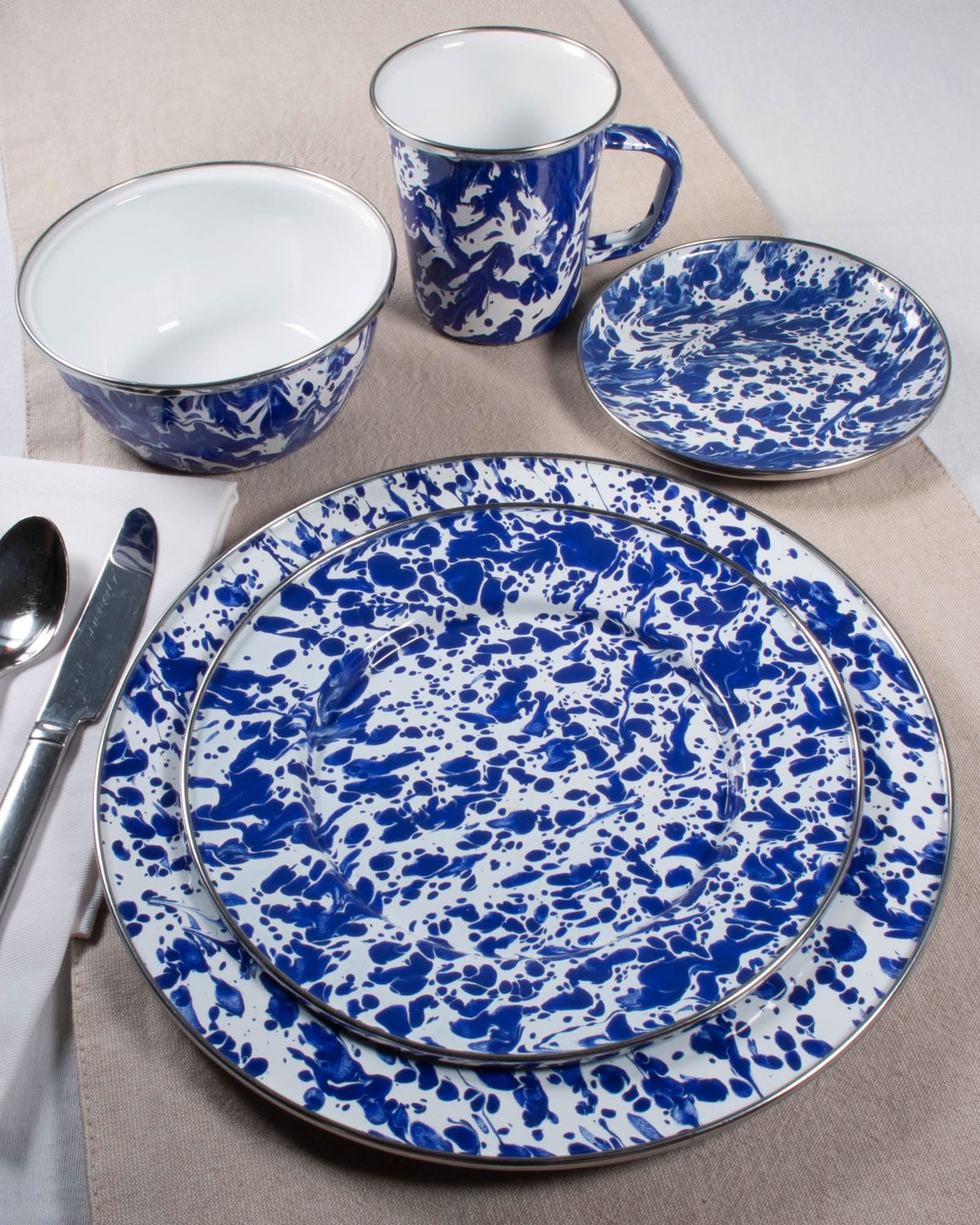 Enamelware Medium Tray – Durable Kitchen Serving Tray