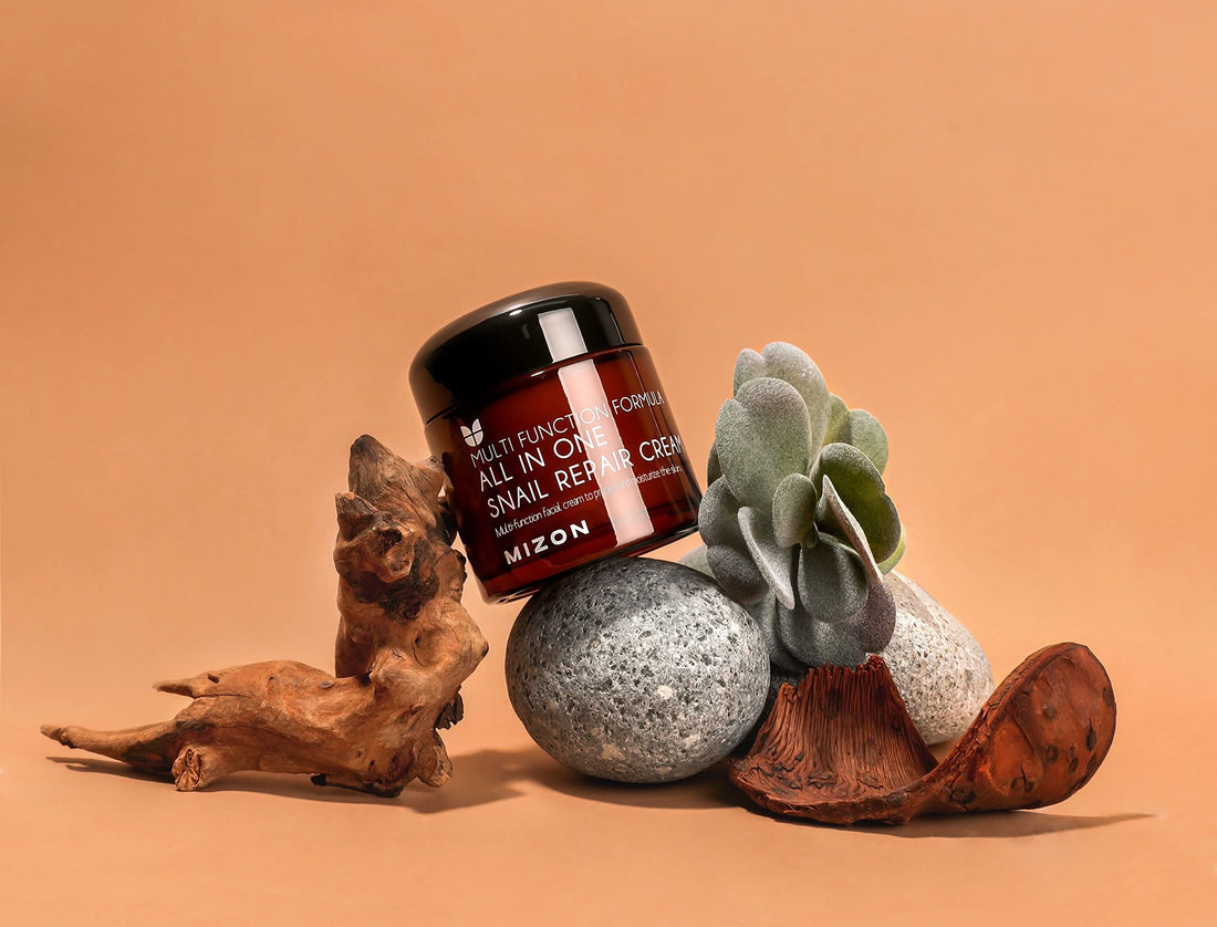 All In One Snail Repair Cream Fast Absorbing Facial Moisturizer