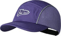 CLAPE Quick Dry 5 Panel Hat for Men, Breathable Mesh Short Brim Baseball Cap, Reflective Ajustable Outdoor Sport Running Hat