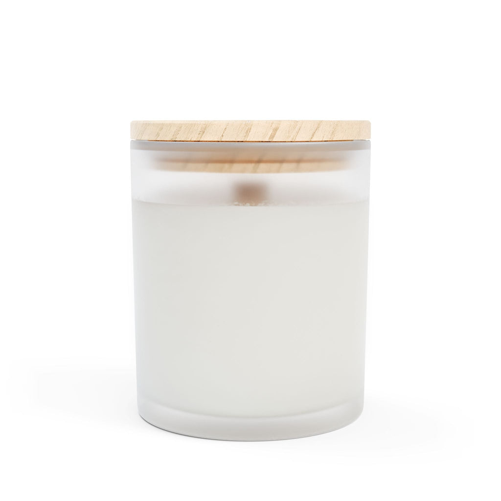 Graysitive Frosted Glass Candle, 11oz Minimalist Home Decor