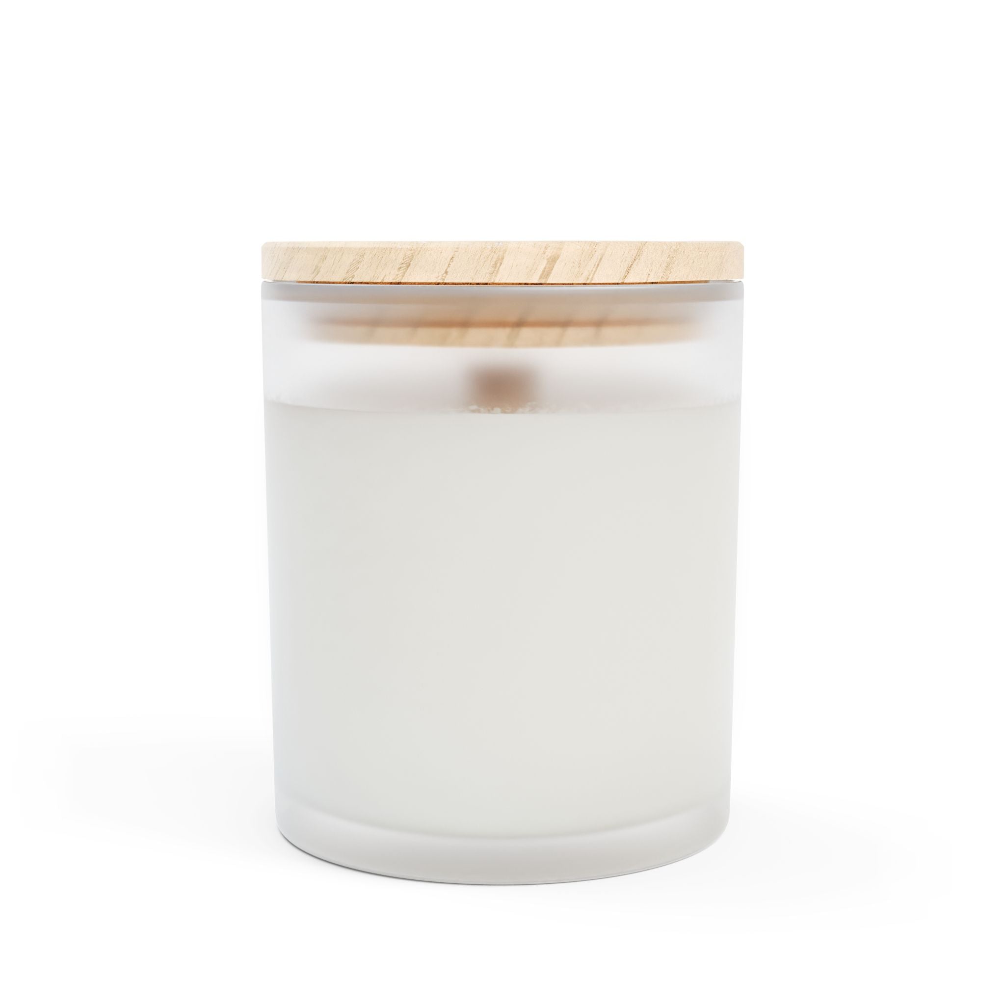 Graysitive Frosted Glass Candle, 11oz Minimalist Home Decor