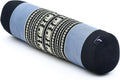 Leewadee Small Yoga Bolster – Shape-Retaining Cervical Neck Roll, Tube Pillow for Comfortable Reading, Kapok Filling, 22 x 6 x 6 inches