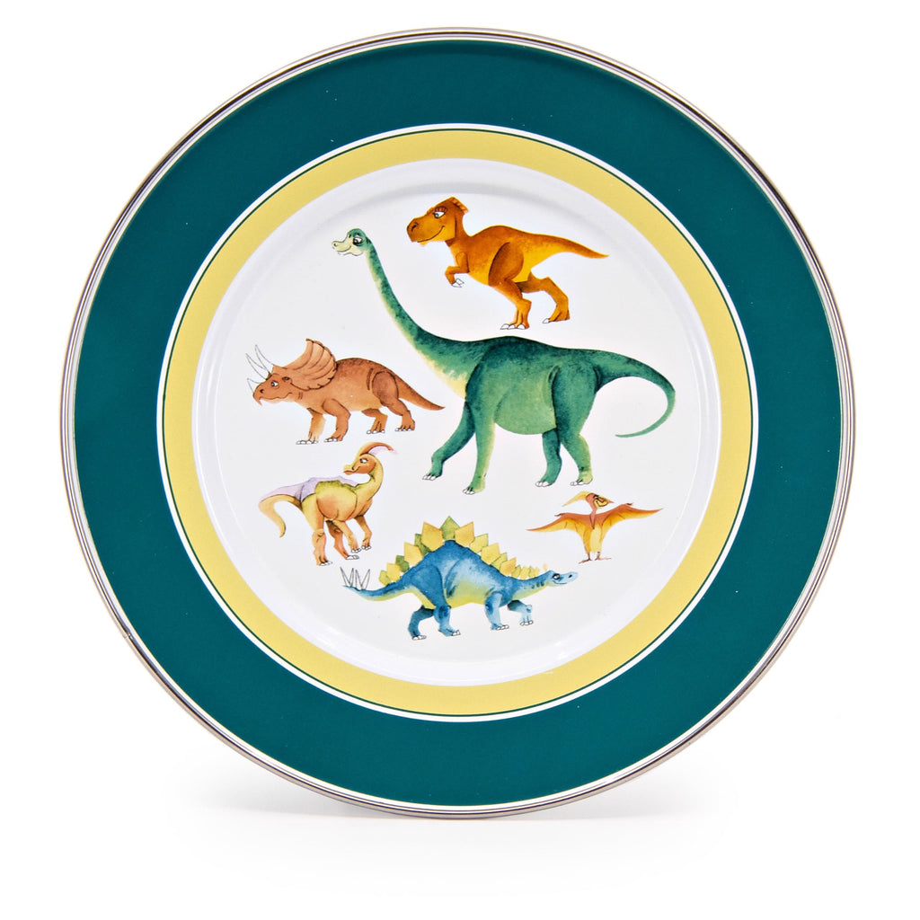 Golden Rabbit Enamelware 3-Piece Child Dinner Set – Durable & Non-Toxic