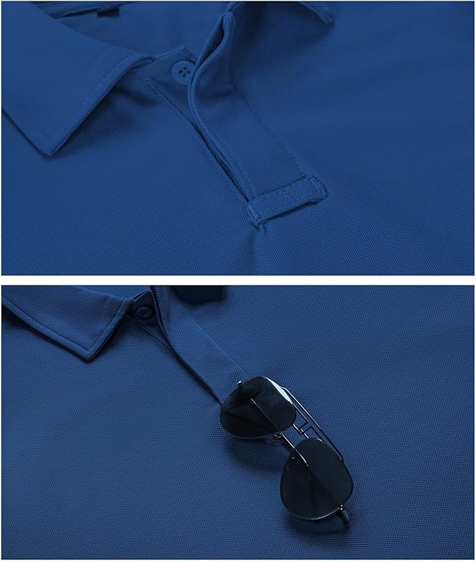 Performance Short Sleeve Tactical Golf Polo Shirt for Men