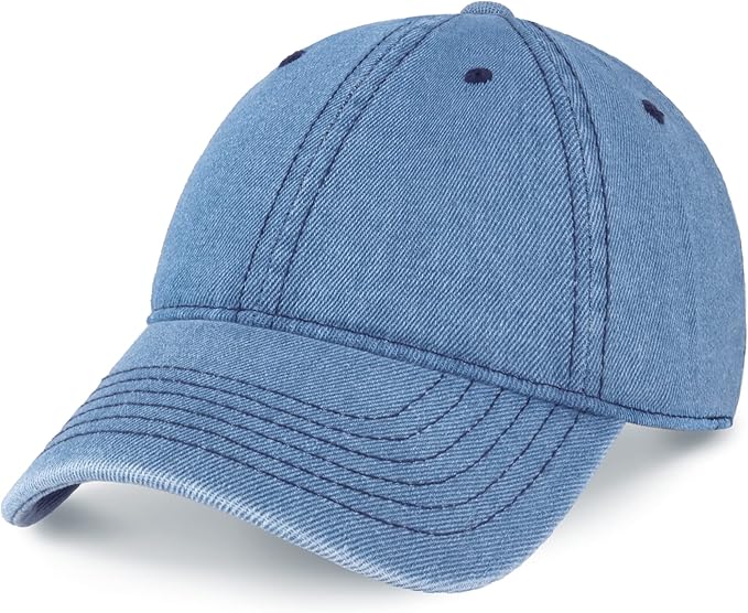 CHOK.LIDS Everyday Premium Dad Hat Unisex Cotton Baseball Cap for Men and Women Adjustable Lightweight Polo Style Curved Brim