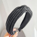 Wool Knit Wide Headband - Stylish Twisted Hair Accessory for Women - Image 11