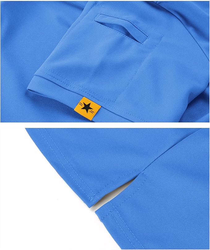 Performance Short Sleeve Tactical Golf Polo Shirt for Men
