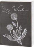 Look like Chalk Sign - Dandelion - Wish